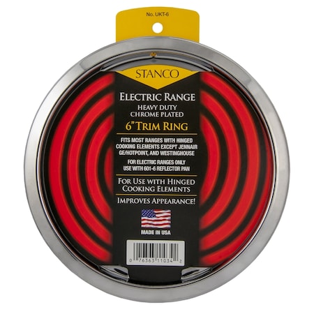 Stanco Stanco Steel Trim Ring 6 in. W UKT-6